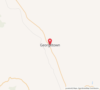 Map of Georgetown, Idaho