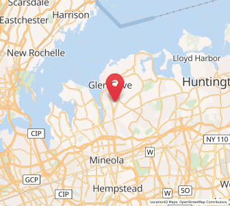 Map of Glen Head, New York