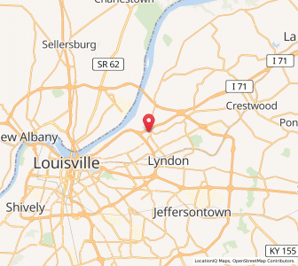 Map of Glenview Manor, Kentucky