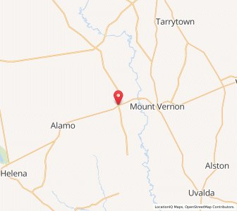 Map of Glenwood, Georgia