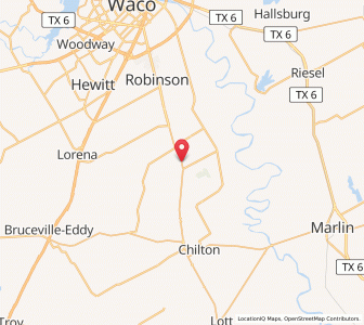 Map of Golinda, Texas