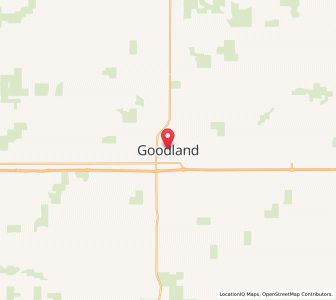 Map of Goodland, Kansas