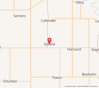 Map of Gowrie, Iowa