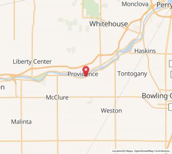 Map of Grand Rapids, Ohio