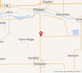 Map of Grand Ridge, Illinois