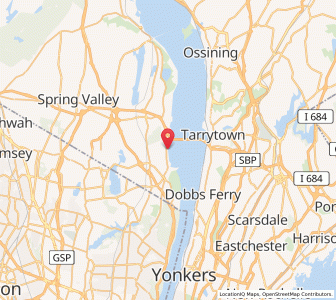 Map of Grand View-on-Hudson, New York