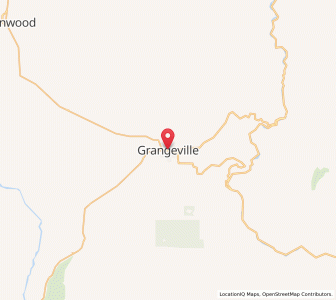 Map of Grangeville, Idaho