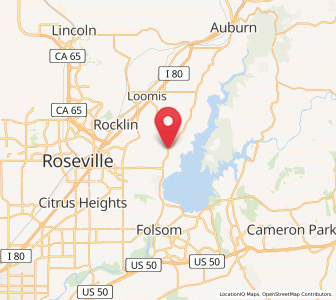 Map of Granite Bay, California