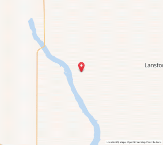 Map of Grano, North Dakota