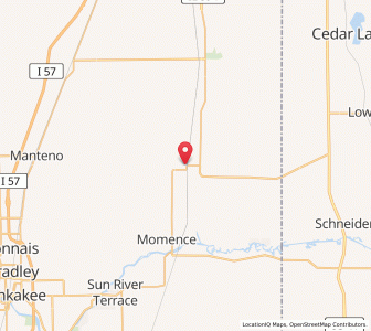 Map of Grant Park, Illinois