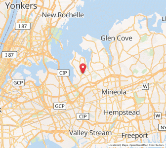 Map of Great Neck Plaza, New York