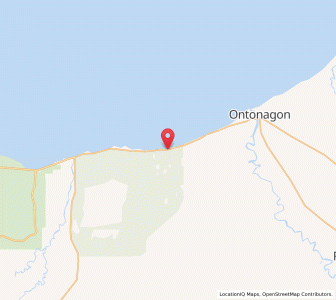 Map of Green, Michigan