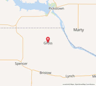 Map of Gross, Nebraska