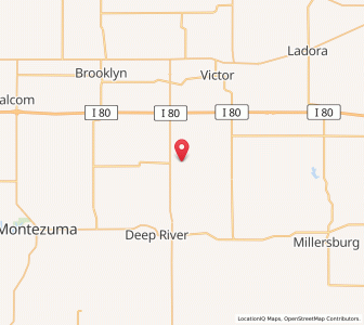 Map of Guernsey, Iowa