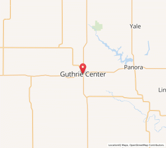 Map of Guthrie Center, Iowa