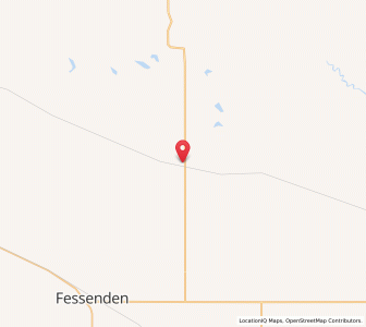 Map of Hamberg, North Dakota