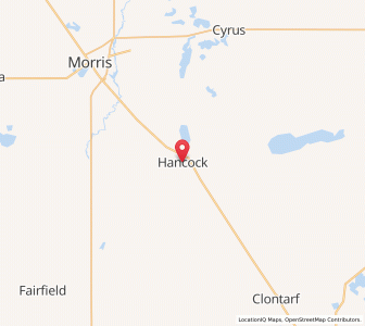 Map of Hancock, Minnesota
