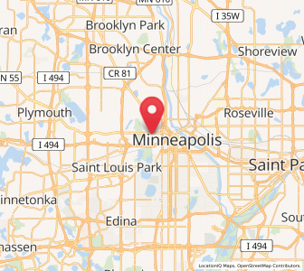 Map of Harrison, Minnesota