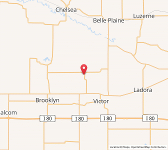 Map of Hartwick, Iowa