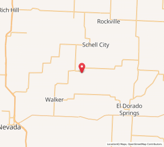 Map of Harwood, Missouri