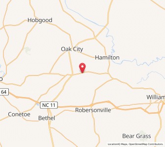 Map of Hassell, North Carolina