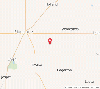 Map of Hatfield, Minnesota