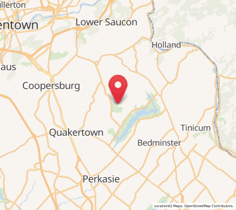 Map of Haycock Township, Pennsylvania