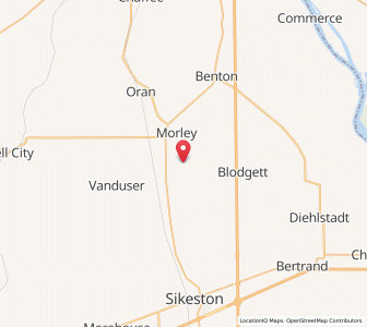 Map of Haywood City, Missouri