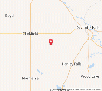 Map of Hazel Run, Minnesota