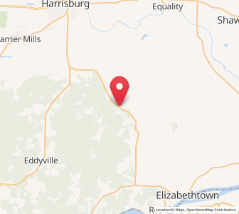 Map of Herod, Illinois
