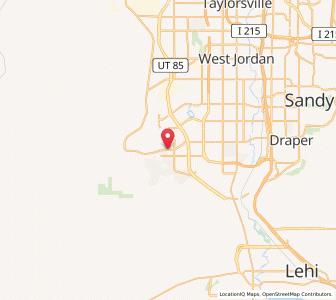 Map of Herriman, Utah