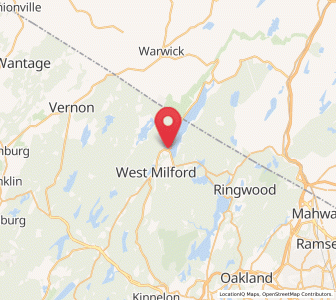 Map of Hewitt, New Jersey