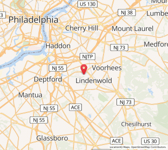 Map of Hi-Nella, New Jersey