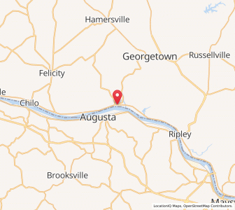 Map of Higginsport, Ohio