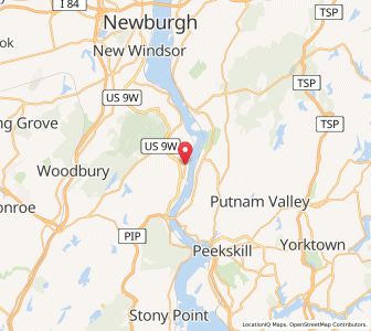 Map of Highland Falls, New York