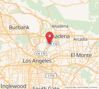 Map of Highland Park, California