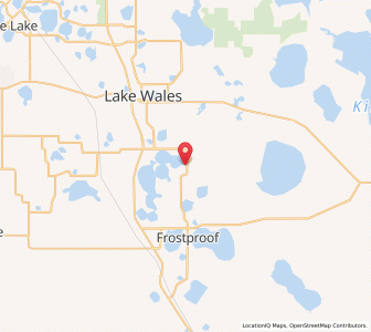 Map of Hillcrest Heights, Florida