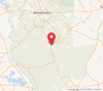 Map of Hillsboro, Georgia