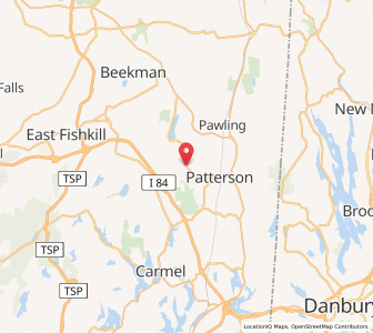 Map of Holmes, New York