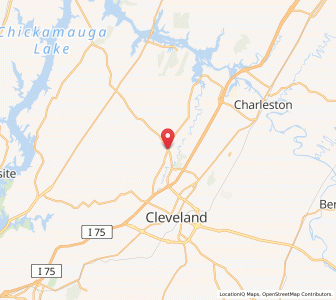Map of Hopewell, Tennessee