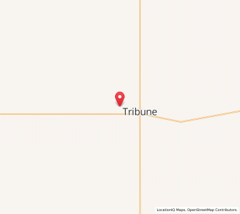 Map of Horace, Kansas