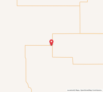 Map of House, New Mexico