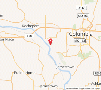 Map of Huntsdale, Missouri