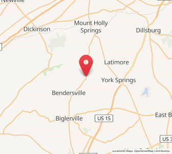 Map of Idaville, Pennsylvania