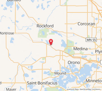 Map of Independence, Minnesota