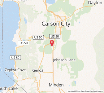 Map of Indian Hills, Nevada
