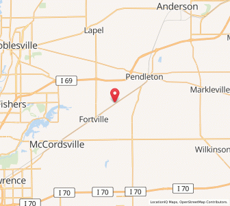 Map of Ingalls, Indiana