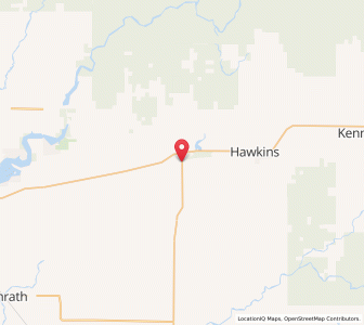 Map of Ingram, Wisconsin