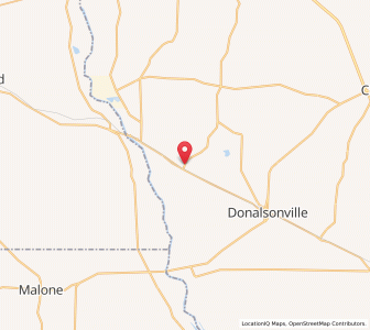 Map of Jakin, Georgia