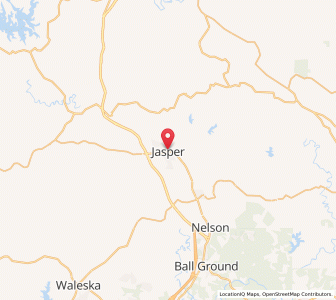 Map of Jasper, Georgia